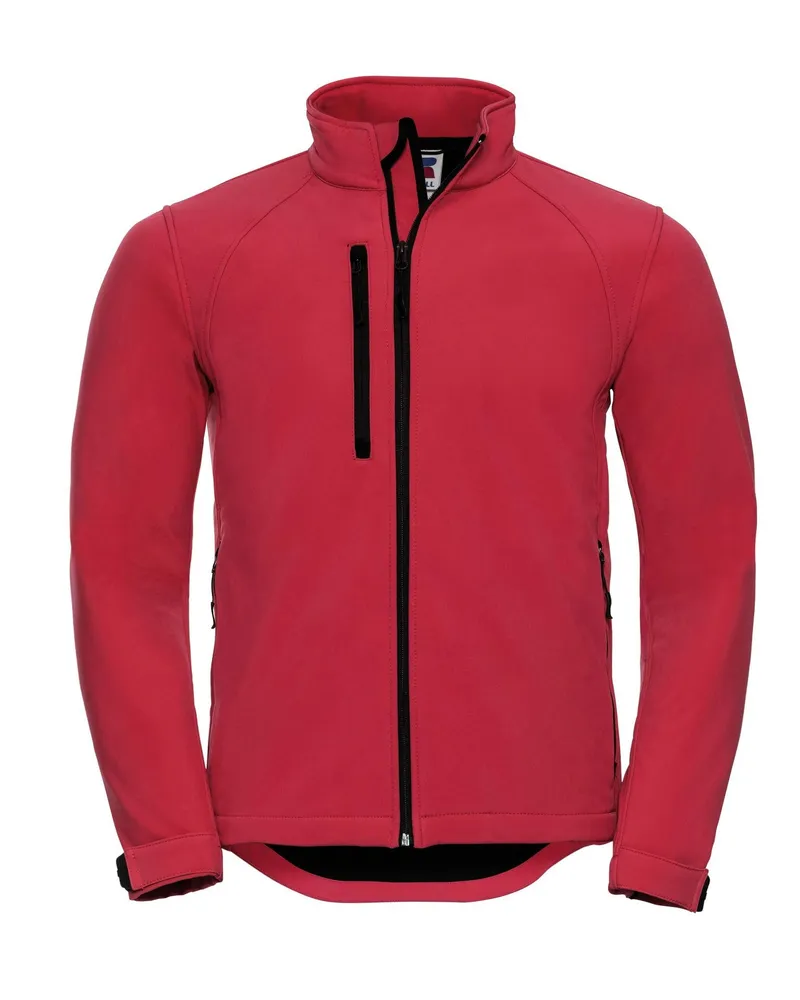 Russell Athletic Jerzees Colours Herren Jacke, wasser- und windabweisend (Rot Rot