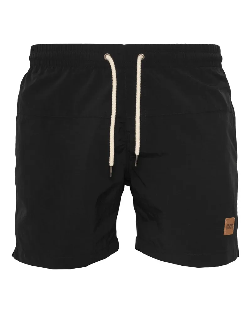 Urban Classics Badeshorts für Herren (Schwarz Schwarz