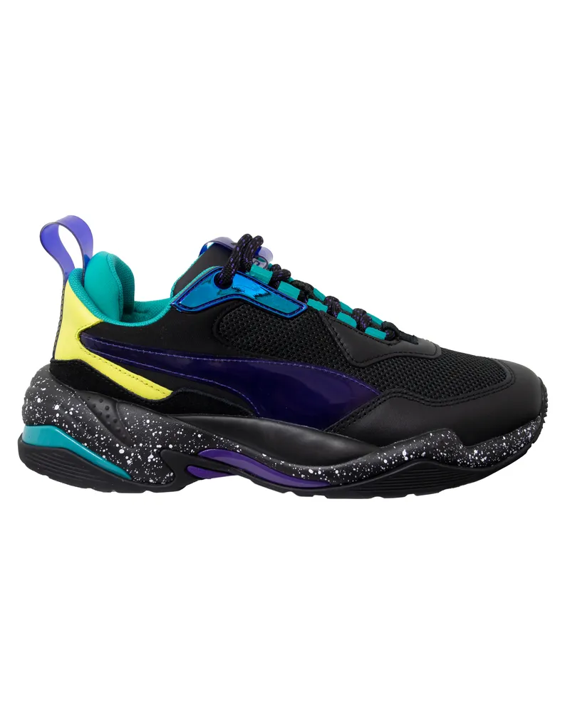 Puma Thunder Space Black Niedrig Schnüre -up Herren -Trainer 370768 04 Schwarz