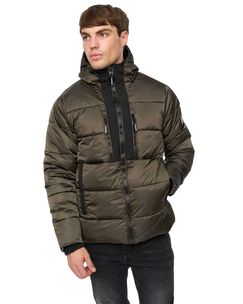 CrossHatch Jacke für Herren (Grün Grün