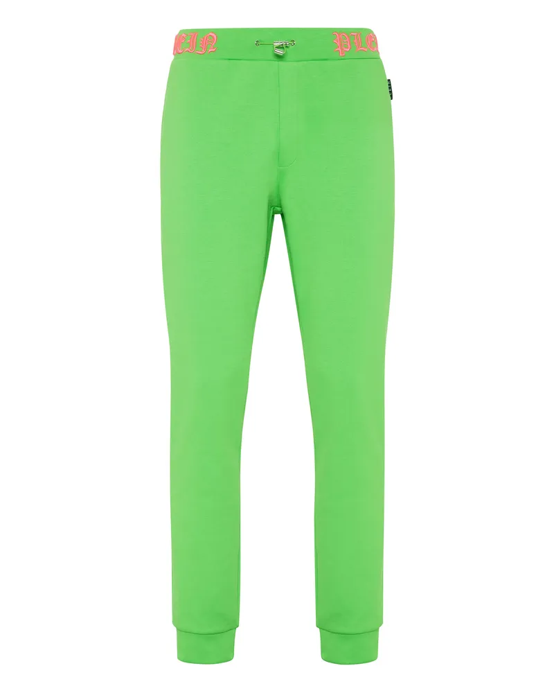 Philipp Plein Jogginghose Skull&Bones Grün