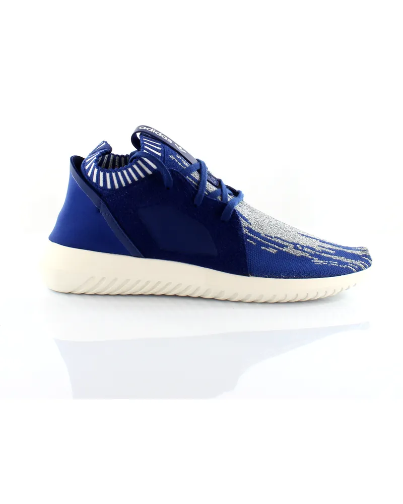 adidas röhrenförmige trotzige PK Womens Blue Trainer Blau