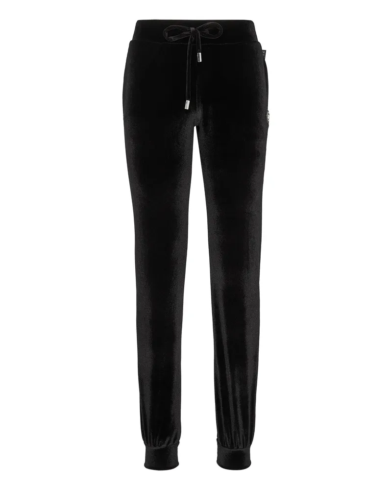 Philipp Plein Jogginghose Gothic Plein Schwarz