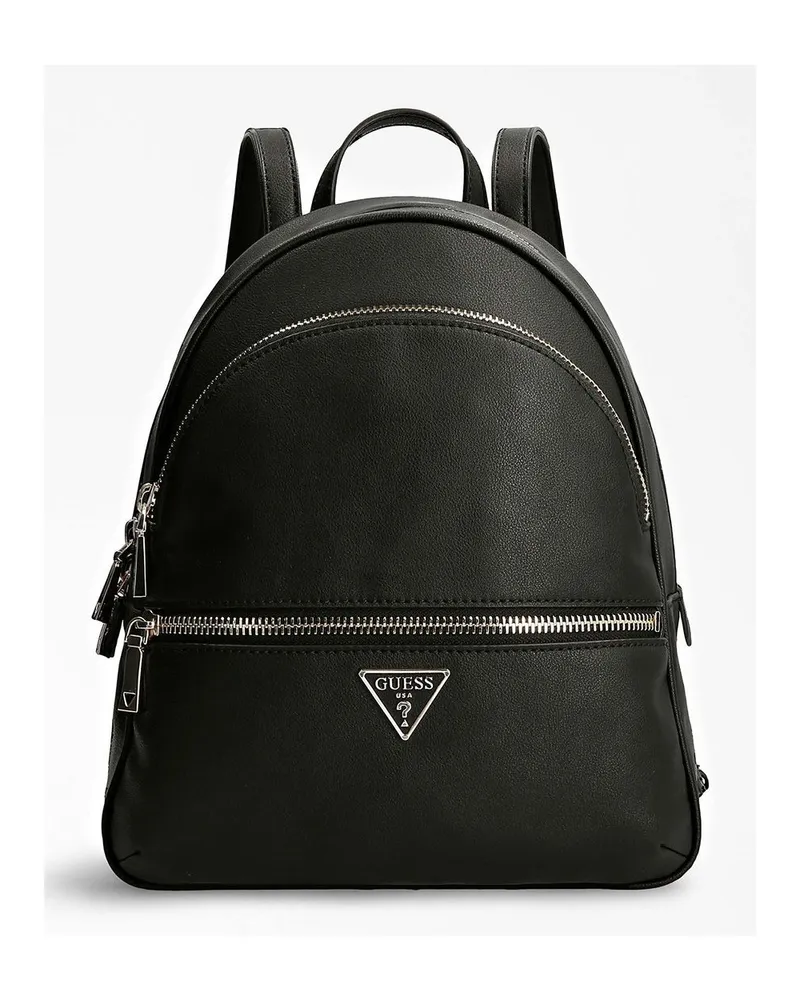 Guess Manhattan II großer Rucksack - Schwarz Schwarz