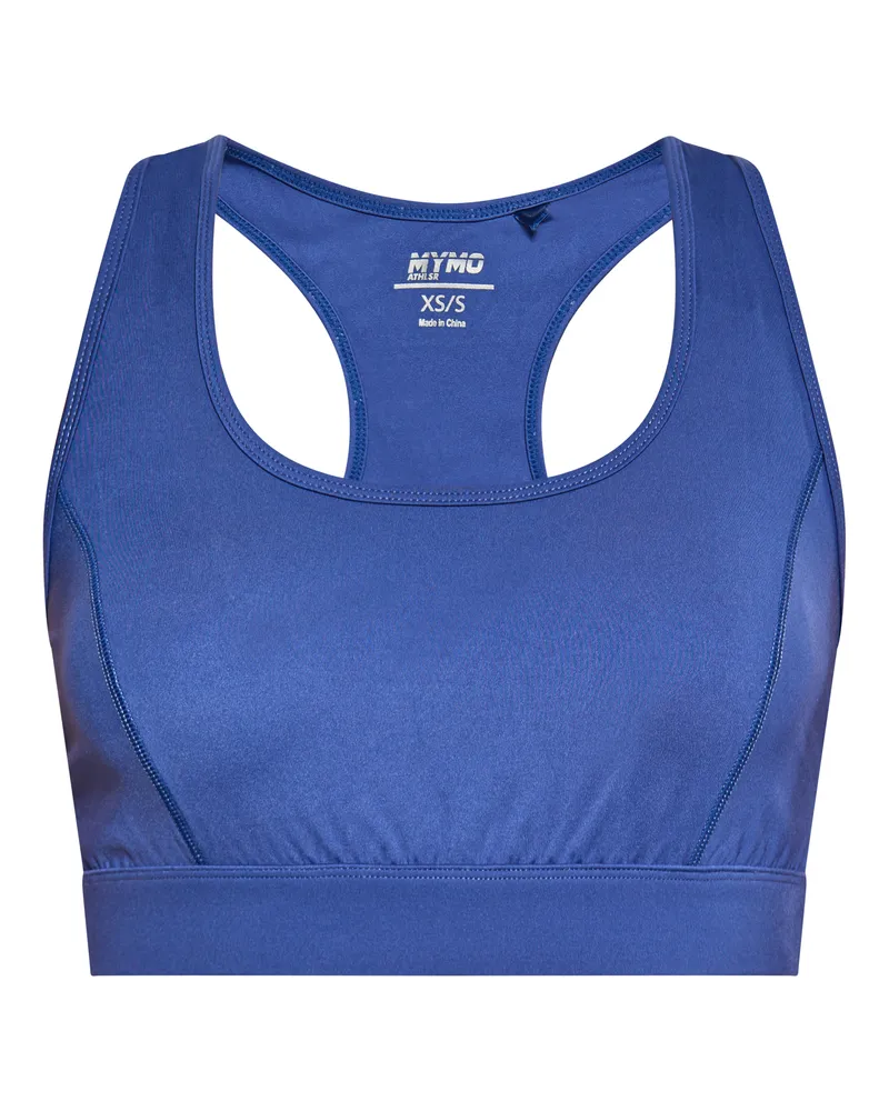 My Mo Crop-Top Damen kobaltblau Blau
