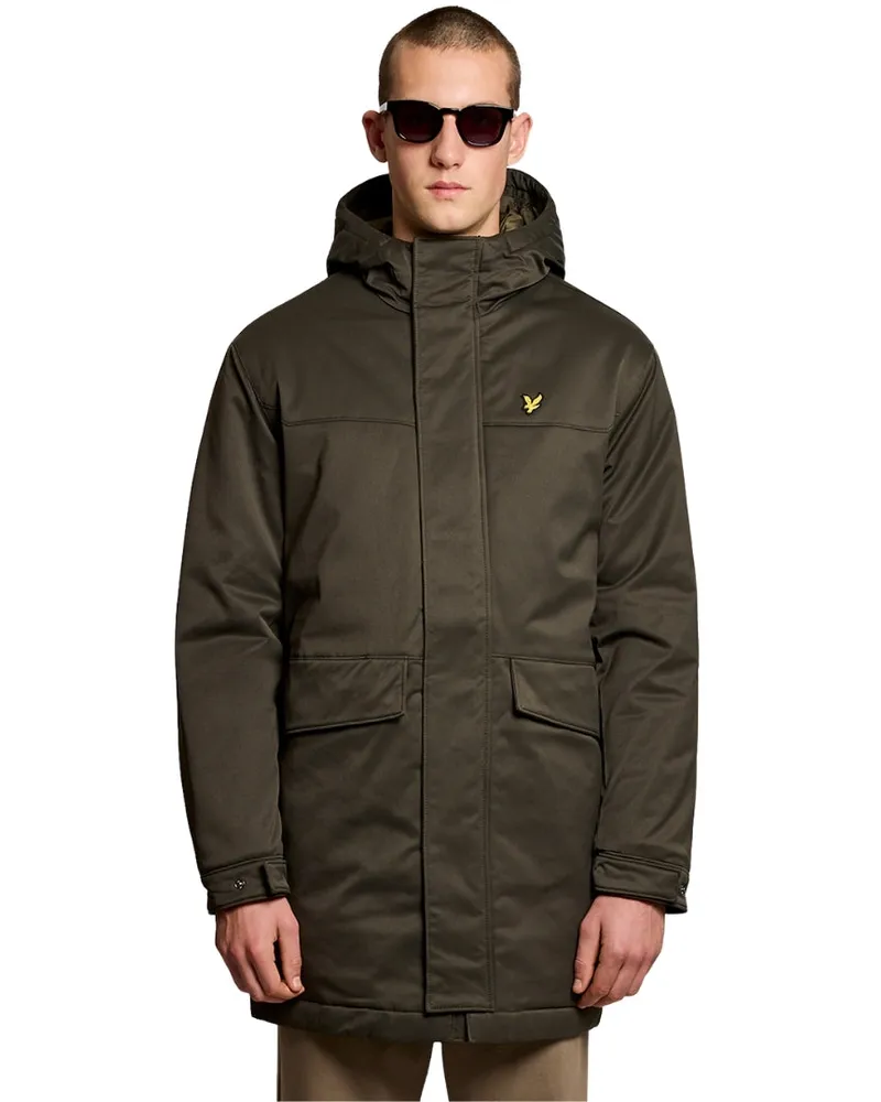 Lyle & Scott Parka In Grün-olive Oliv