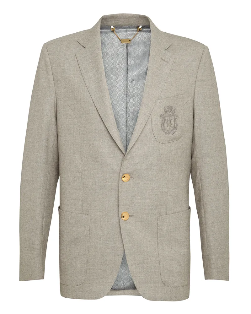 Billionaire Blazer Crest Beige