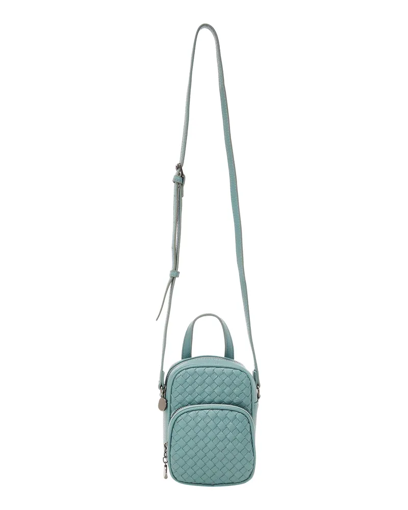Usha Schultertaschen Damen blau Blau