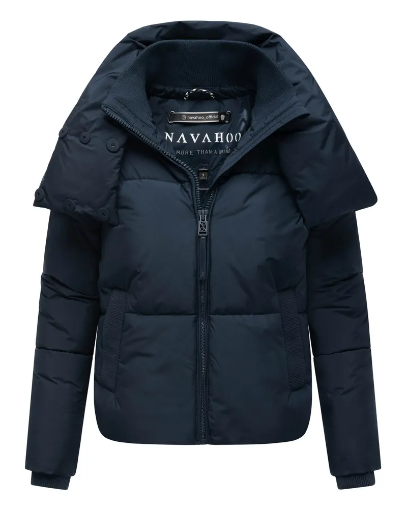 NAVAHOO Gesteppte Damenjacke „Traumelfe 14“ – zeitlos, sportlich und warm - Blau Blau