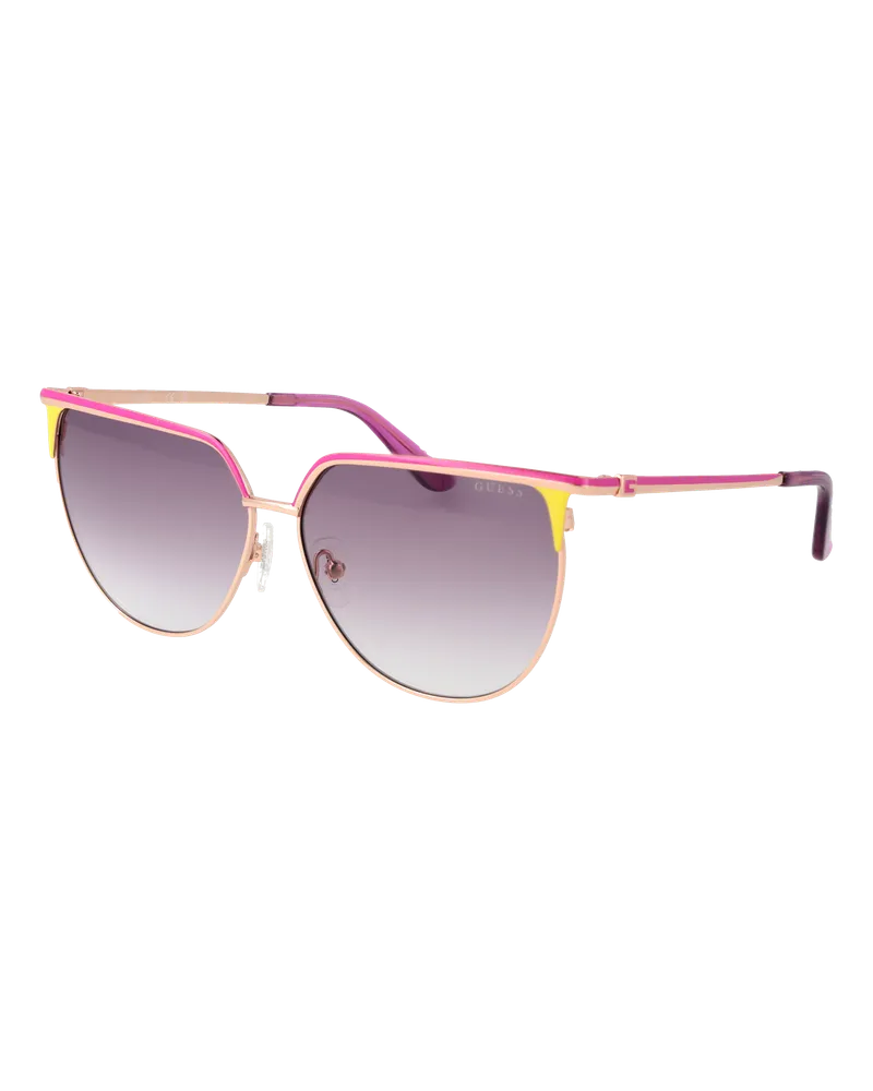 Guess Sonnenbrille GU00132 83Z 58 Roségold