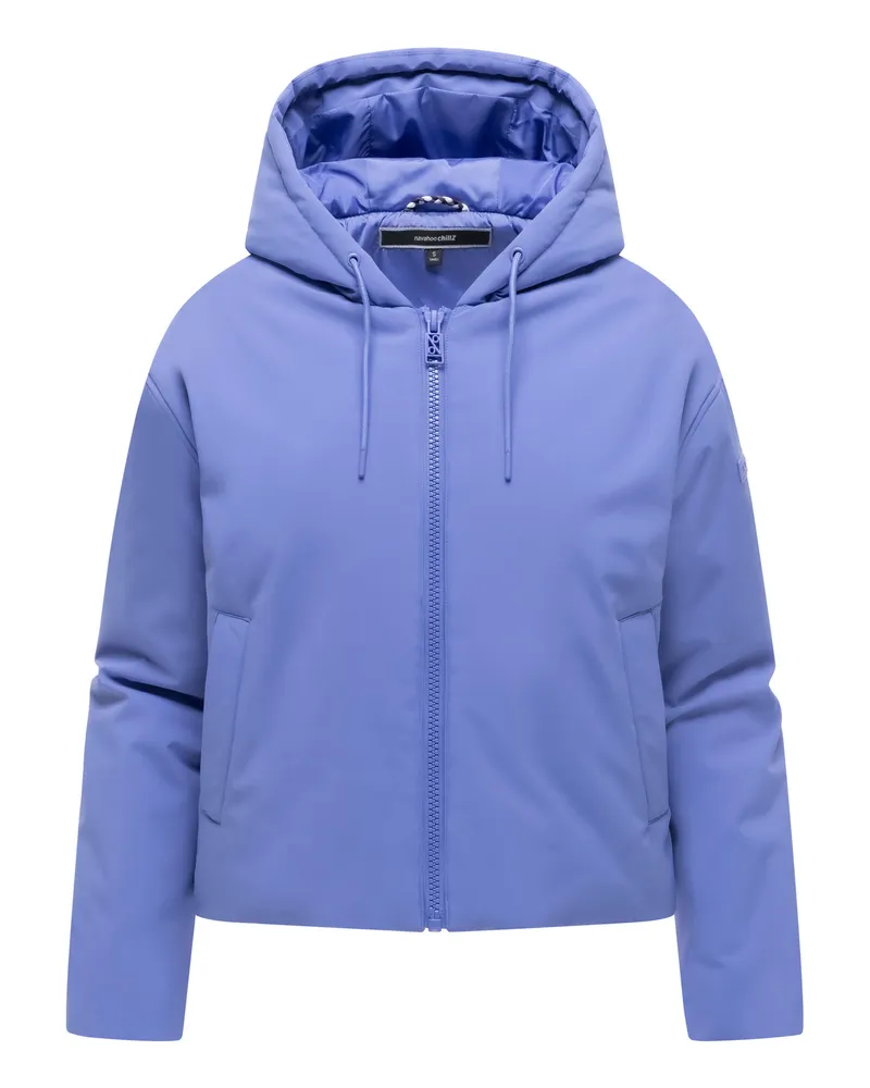 NAVAHOO Damen Winterjacke Biscuitaa mit Kapuze Lila