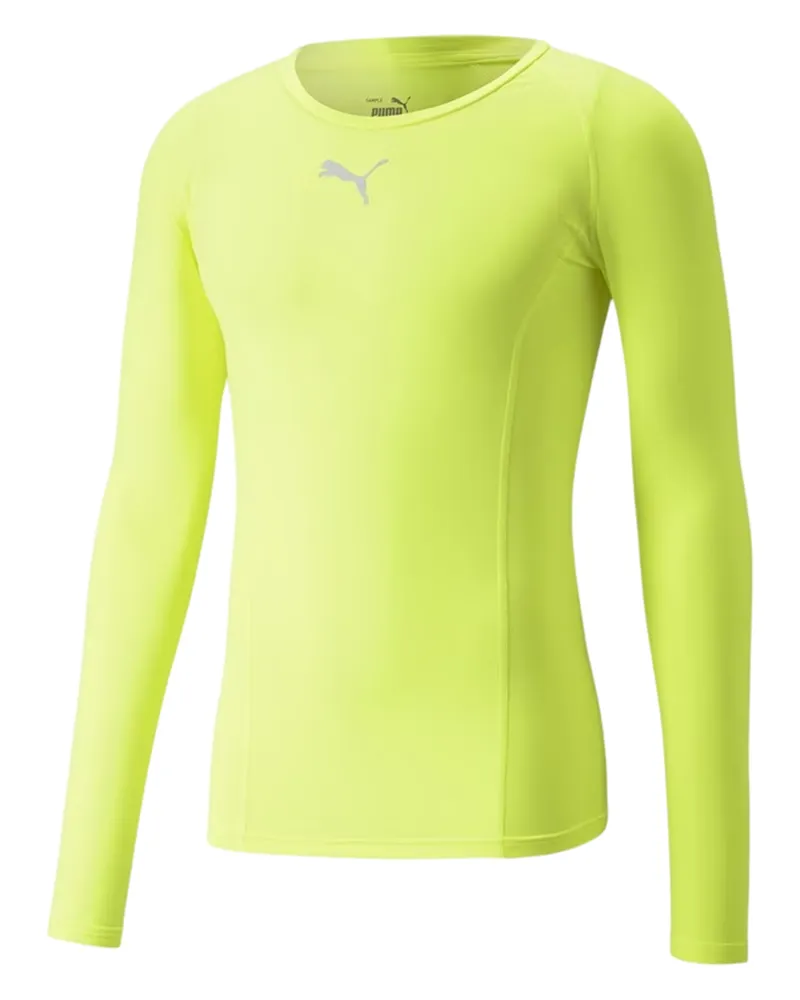 Puma Liga" T-Shirt für Herren, Langärmlig (Gelb Gelb