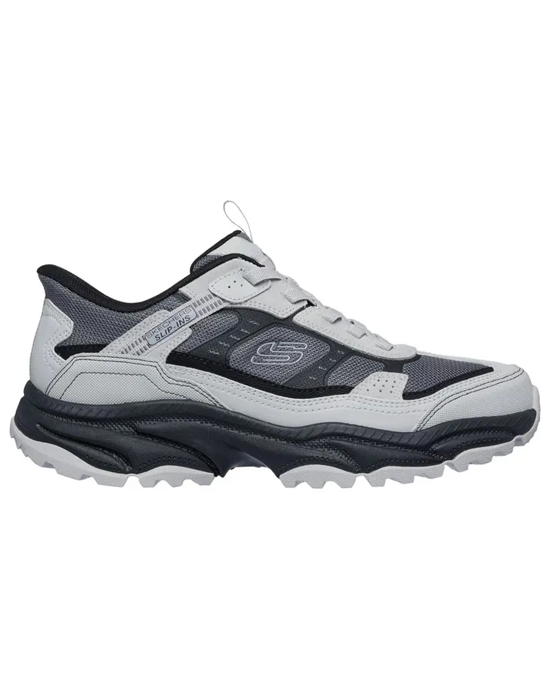 Skechers Herren Wanderschuhe "Viking AT", Wildleder (Grau/Schwarz Grau