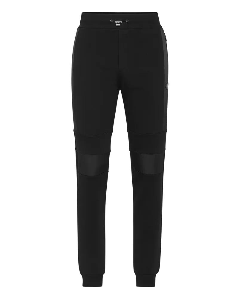 Philipp Plein Jogginghosen Iconic Plein Schwarz
