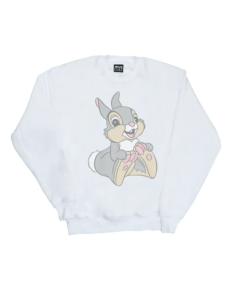 Disney Classic" Sweatshirt für Damen (Weiß Weiß