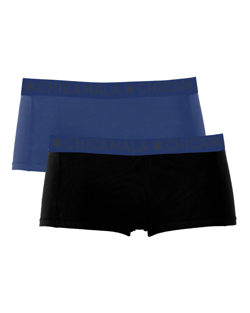 Muchachomalo Chicamala Boxershorts – 2er-Pack – Mädchenunterwäsche Mehrfarbig