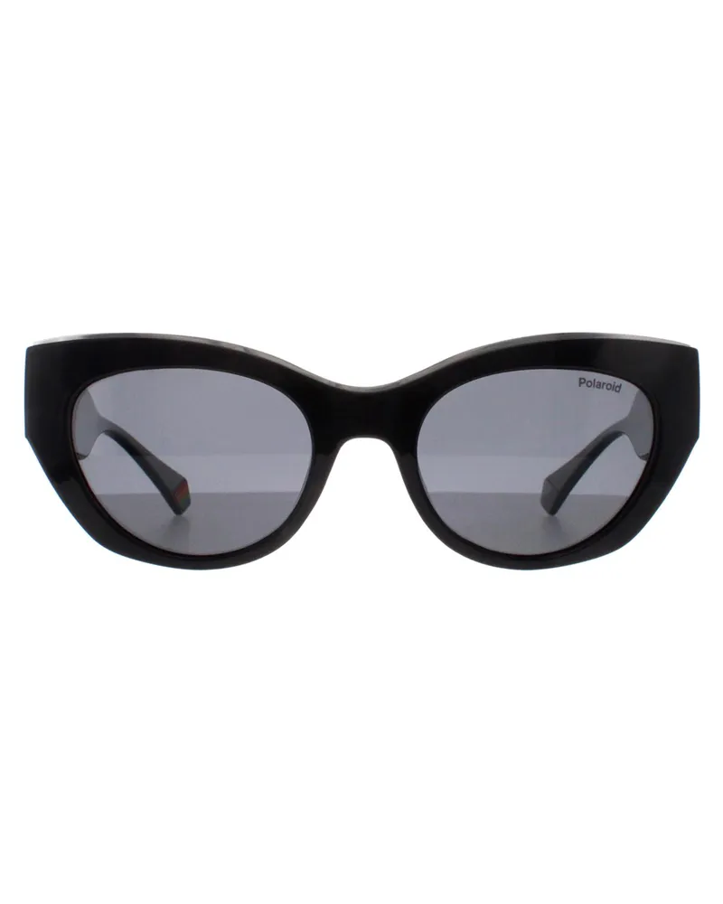 Polaroid Cat Eye Damen Schwarz Grau Polarisiert PLD 6199/S/X Schwarz
