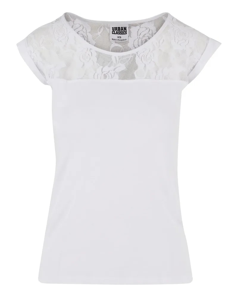 Urban Classics Oberteil für Damen (Weiß Weiß