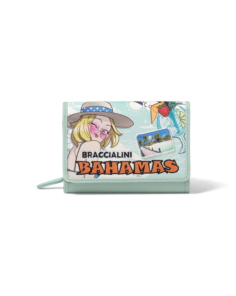 Braccialini Geldbörse Frauen Himmelblau