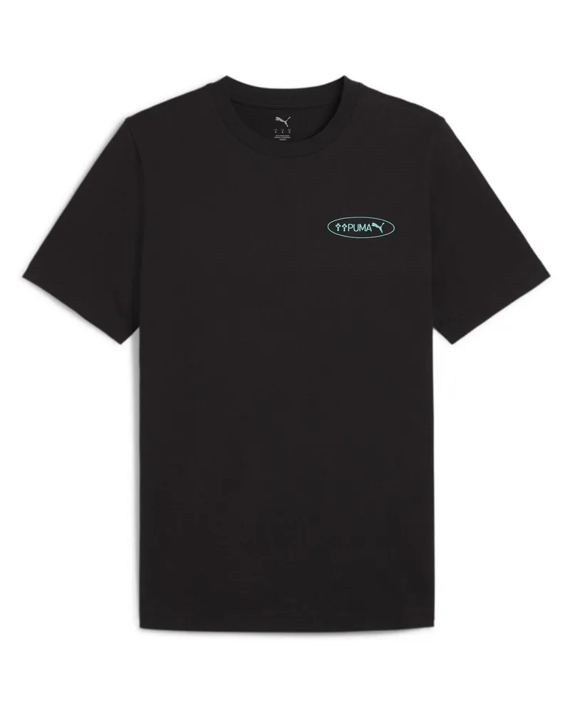 Puma ESS No.1" T-Shirt für Herren, Regulär (Schwarz Schwarz