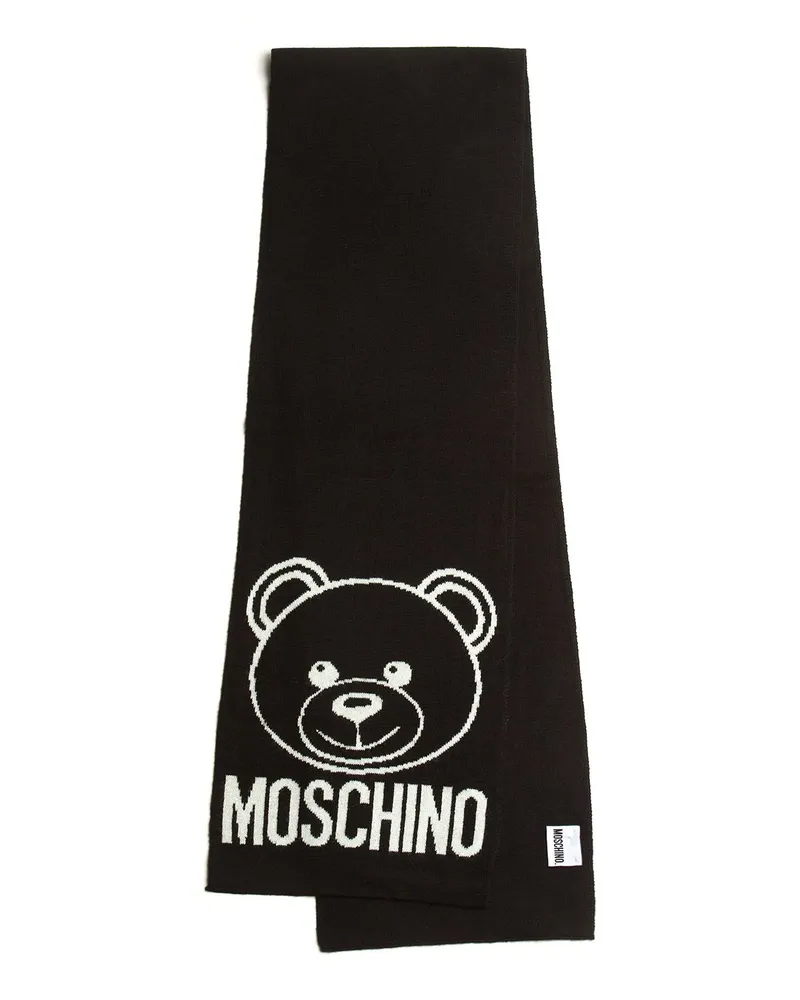 Moschino Schal - Schwarz Schwarz