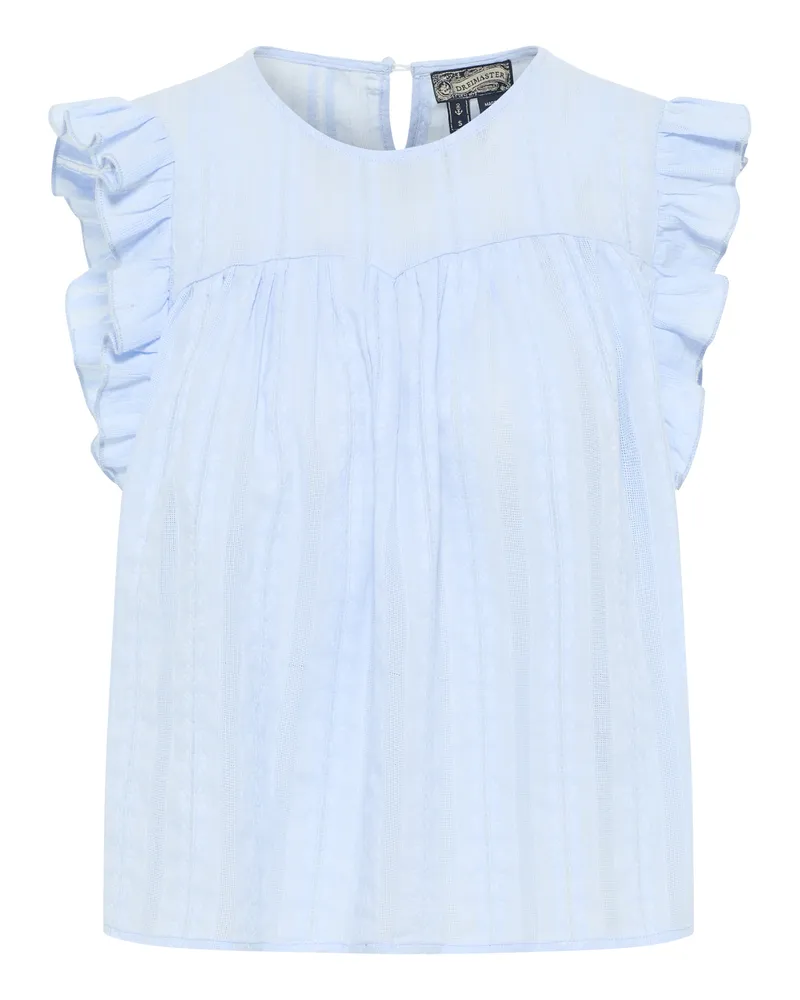 DreiMaster Bluse Damen Hellblau Hellblau