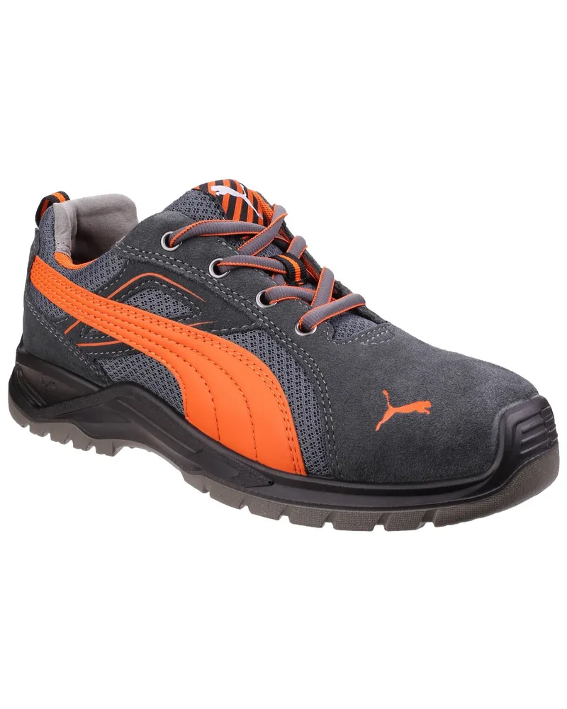 Puma Omni Flash Niedriges Schnürsicherheitsschuh Orange