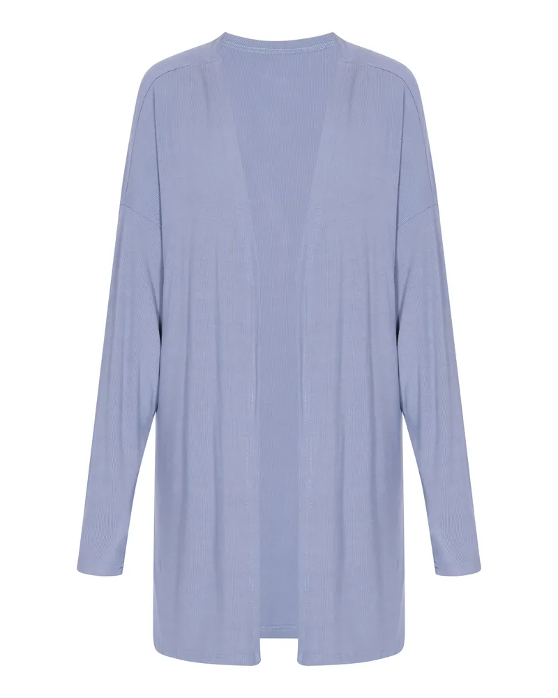 Usha Strickjacke Frauen Blaugrau Blau