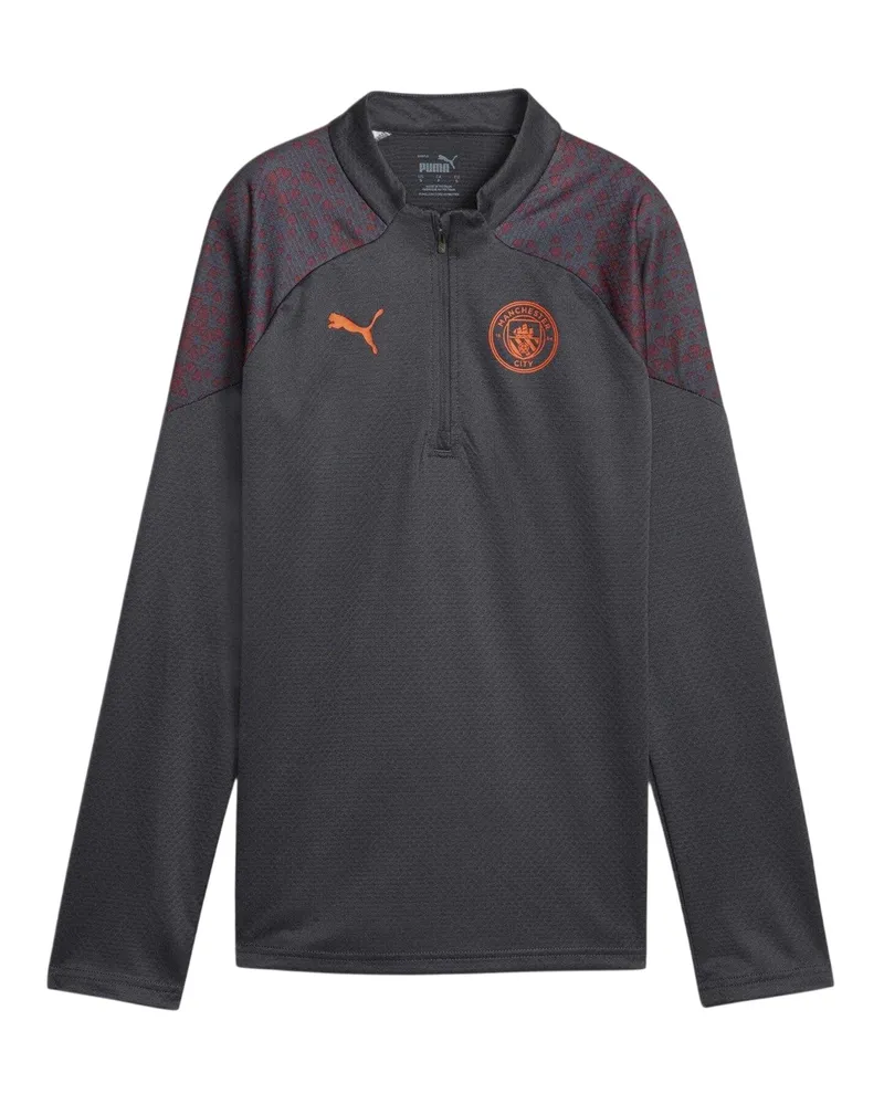 Puma Drill-Top für Damen, Training (Grau Grau