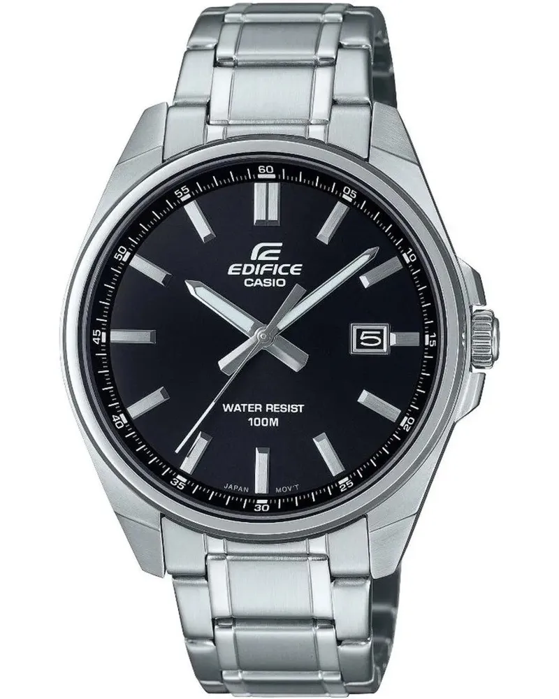 Casio Edifice Herren Silber Uhr EFV-150D-1AVUEF Silber