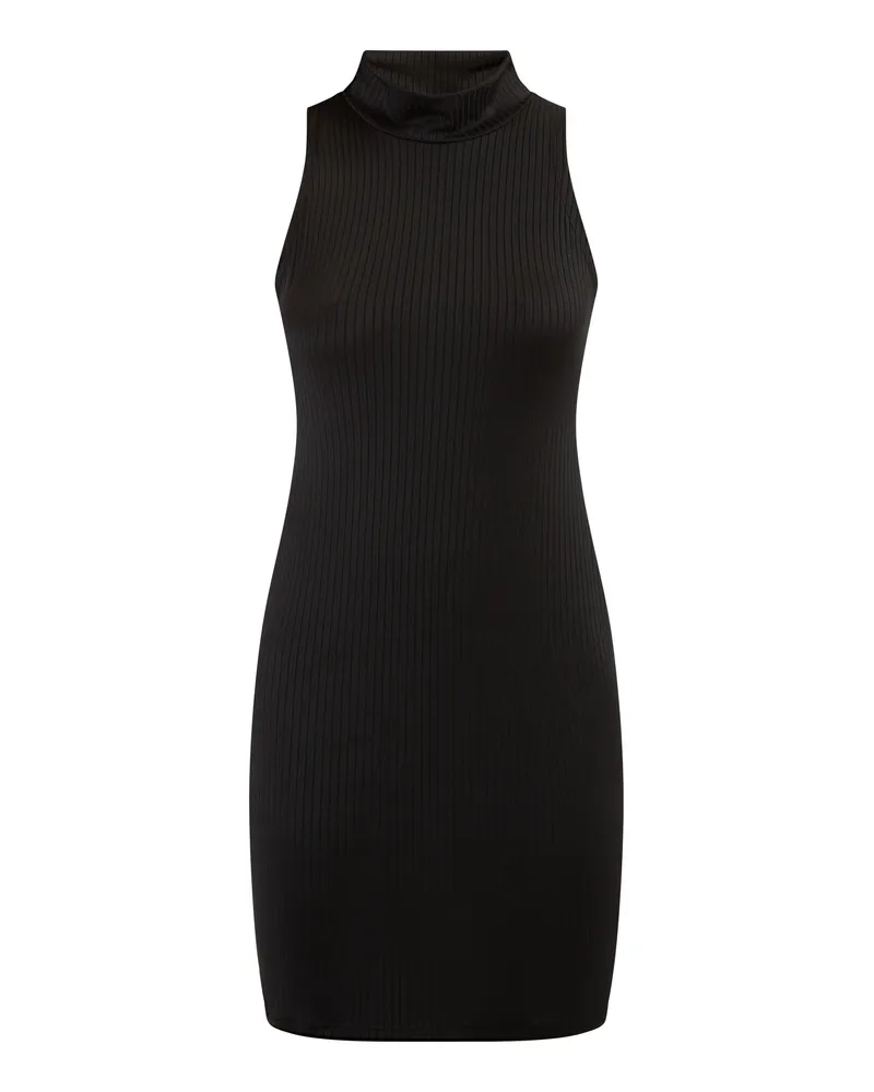 FAINA Kleid Damen schwarz Schwarz