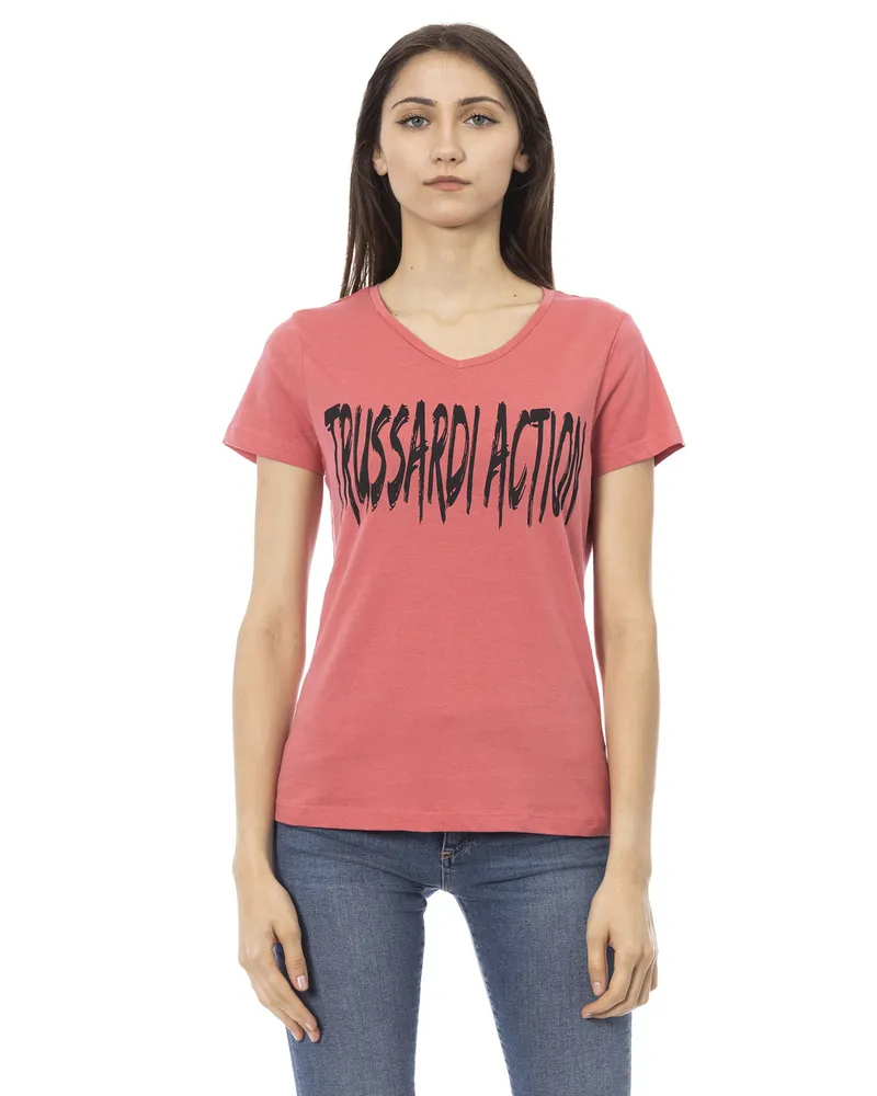 Trussardi T-Shirt für Damen - Orange Orange