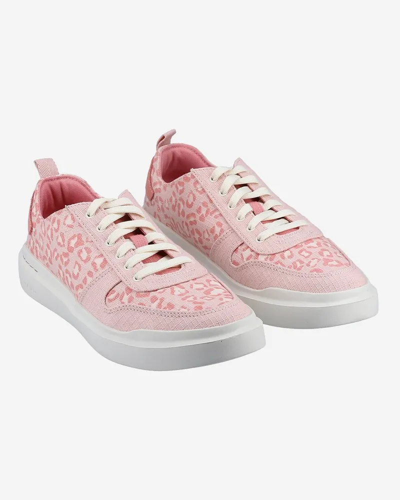 COLE HAAN GrandPro Rally 100% Baumwolle Frauen hellrosa Turnschuhe Rosa