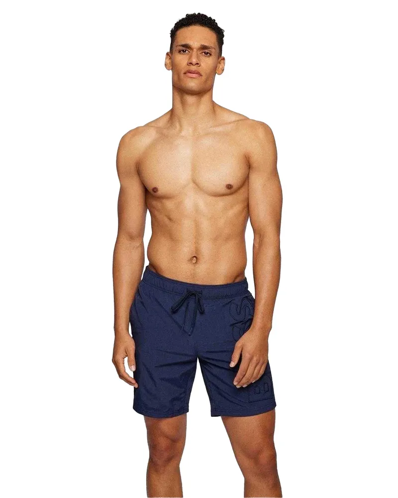 HUGO BOSS Badeshorts für Herren (Marineblau Blau