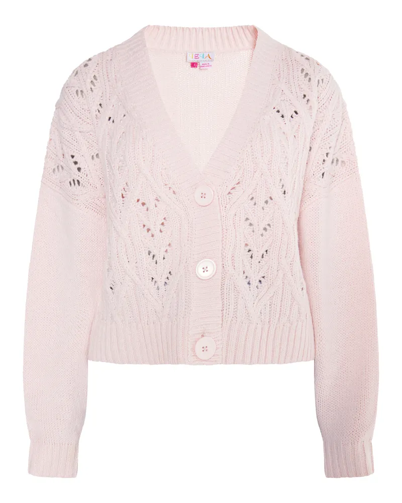 IZIA Strickcardigan für Damen - Rosé Rosé