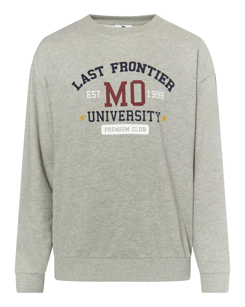 My Mo Sweatshirt Herren Grau Melange Grau