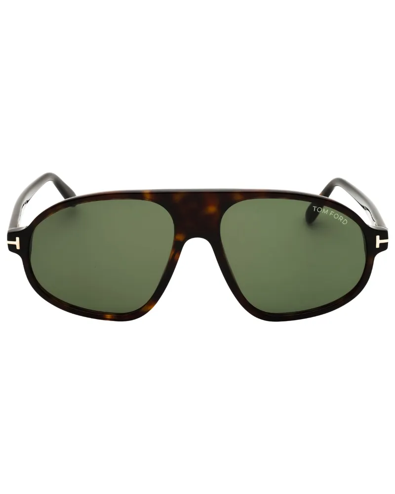 Tom Ford Erol Sonnenbrille In Dunkel-havanna Braun