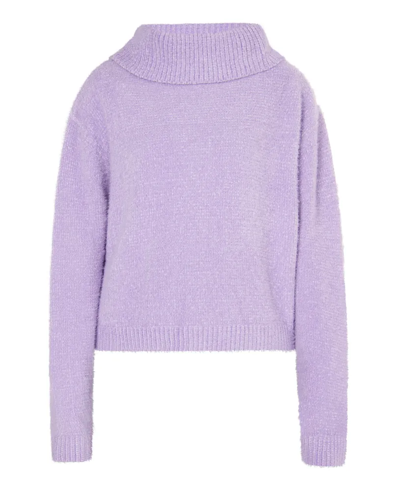 My Mo Strickpullover Damen violett Violett