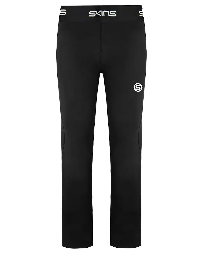Skins Serie-1 Stretch Taille Black Herren Lange Strumpfhosen Leggings SO00100019001 Schwarz