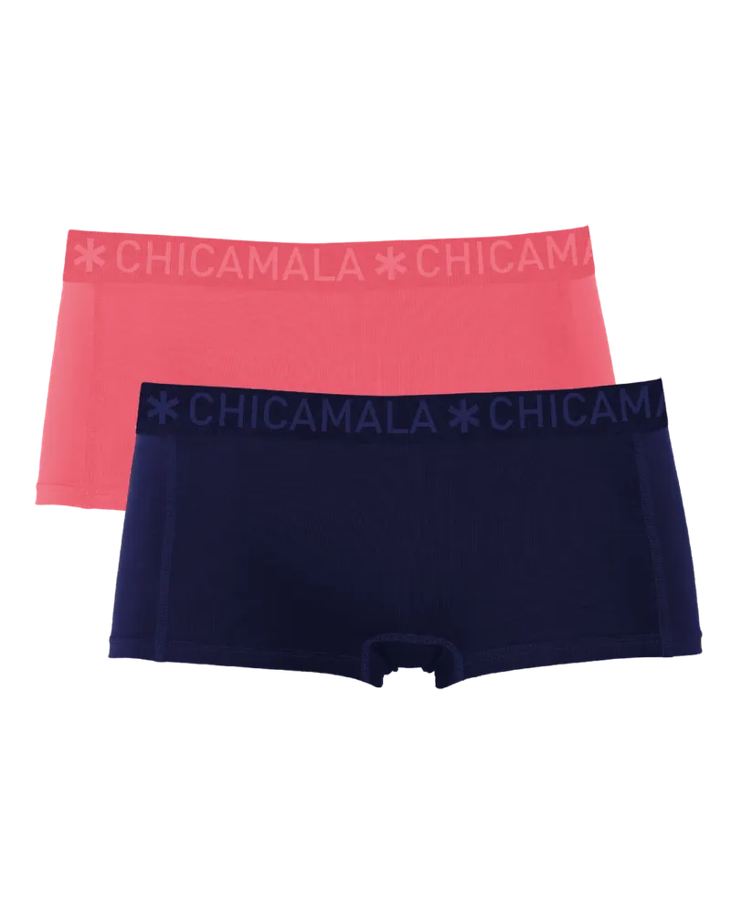 Muchachomalo Chicamala Boxershorts – 2er-Pack – Mädchenunterwäsche Mehrfarbig
