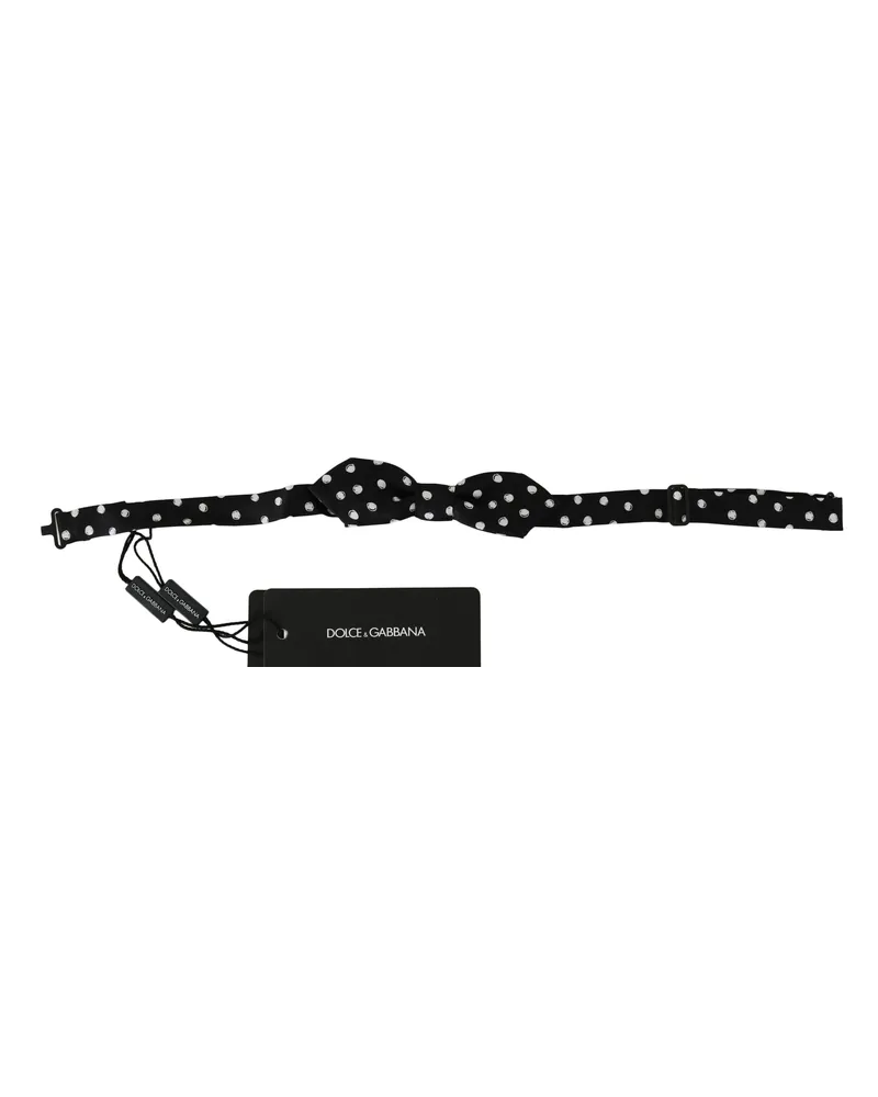 Dolce & Gabbana Punktmuster Fliege Ft2040 Schwarz