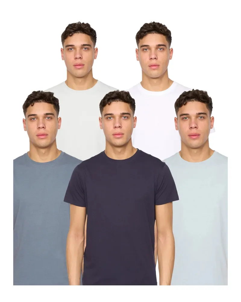 Duck and Cover Demtare" T-Shirt für Herren(5er-Pack) (Bunt Grün