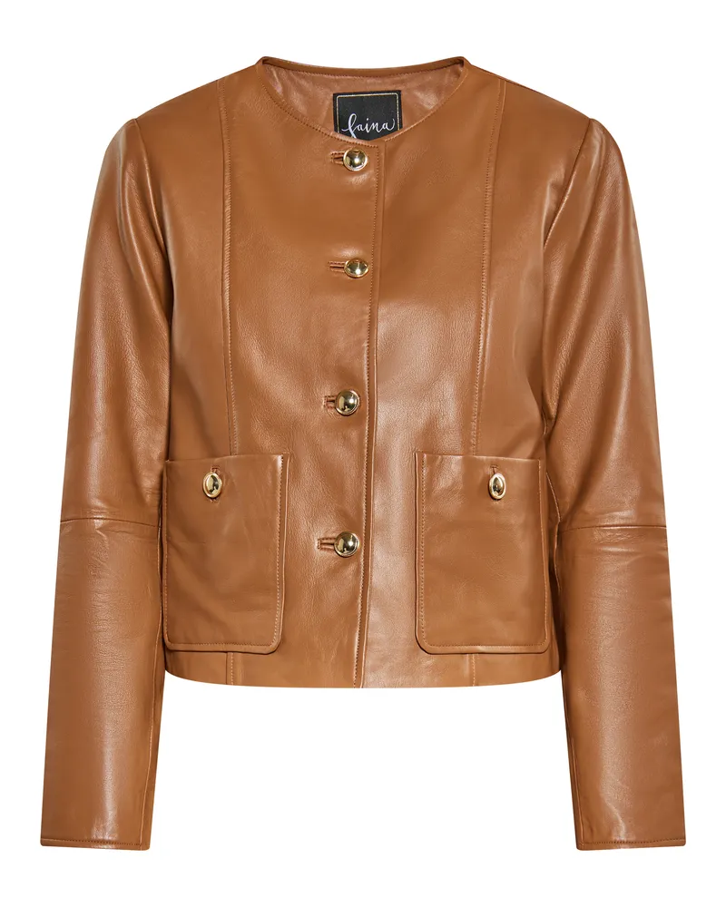 FAINA Jacke Damen Kamel Camel