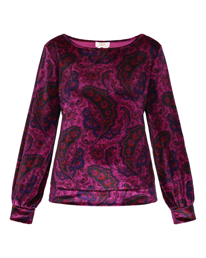 Usha Bluse Frauen violett mehrfarbig Violett