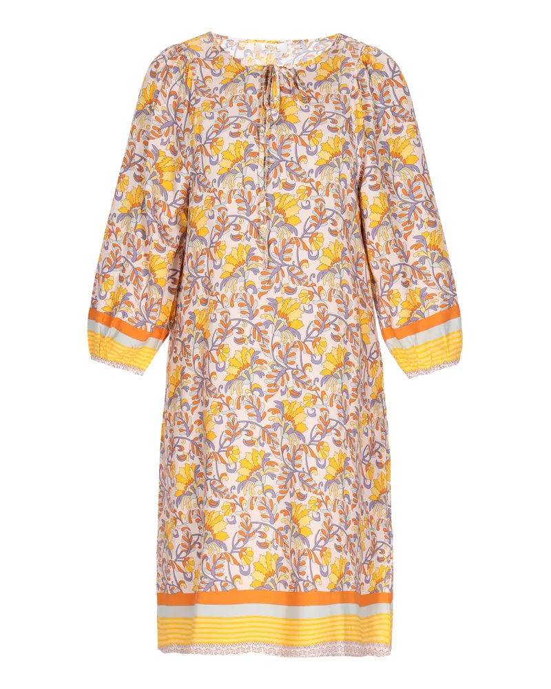Usha Kleid Frauen gelb mehrfarbig Mehrfarbig