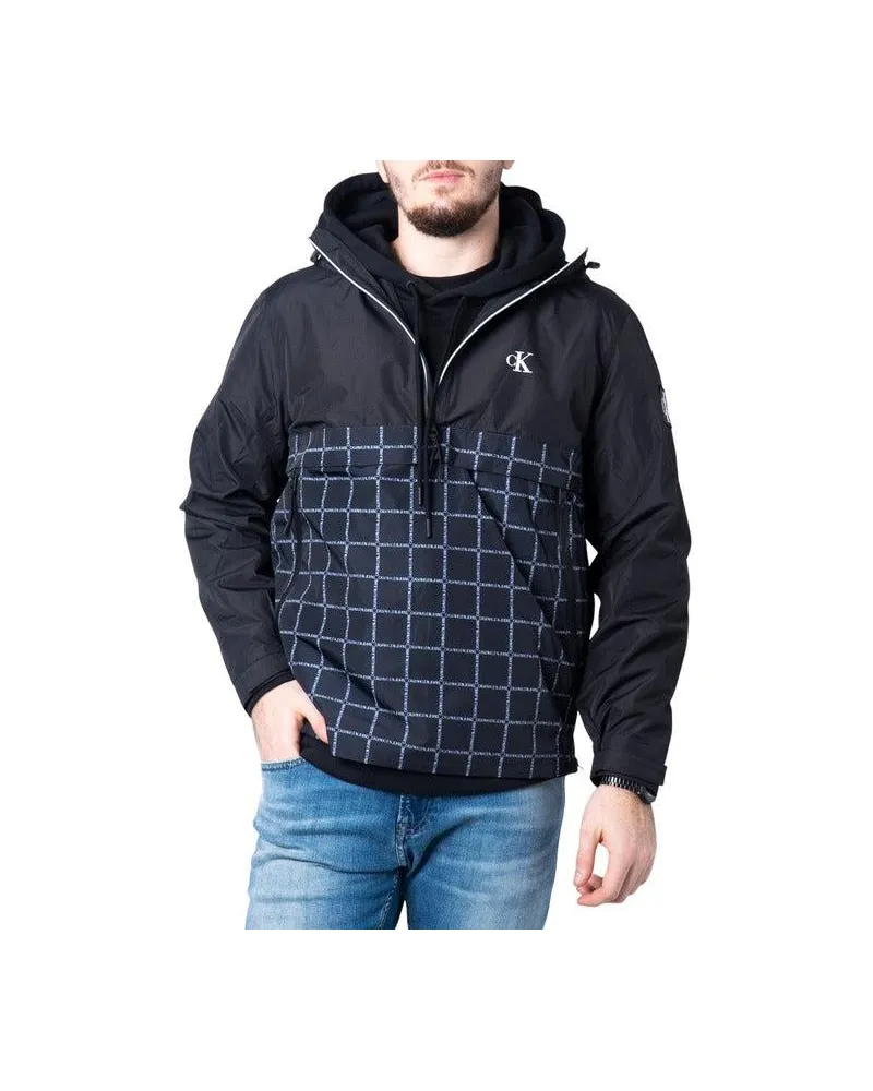 Calvin Klein Calvin Klein Herren Technical Pop Over Windbreaker Schwarz