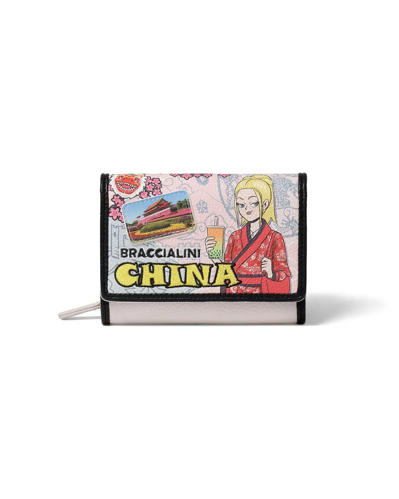 Braccialini Geldbörse Frauen Weiß