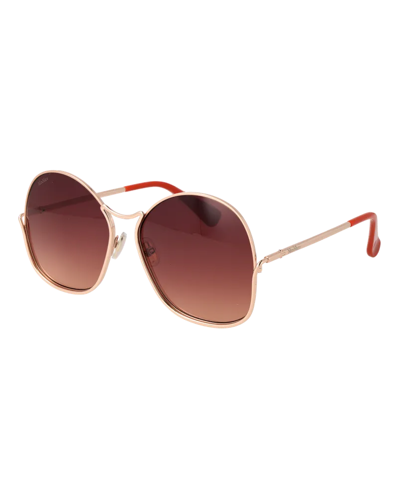 Max Mara Sonnenbrille MM0005 28F 60 - Roségold Roségold