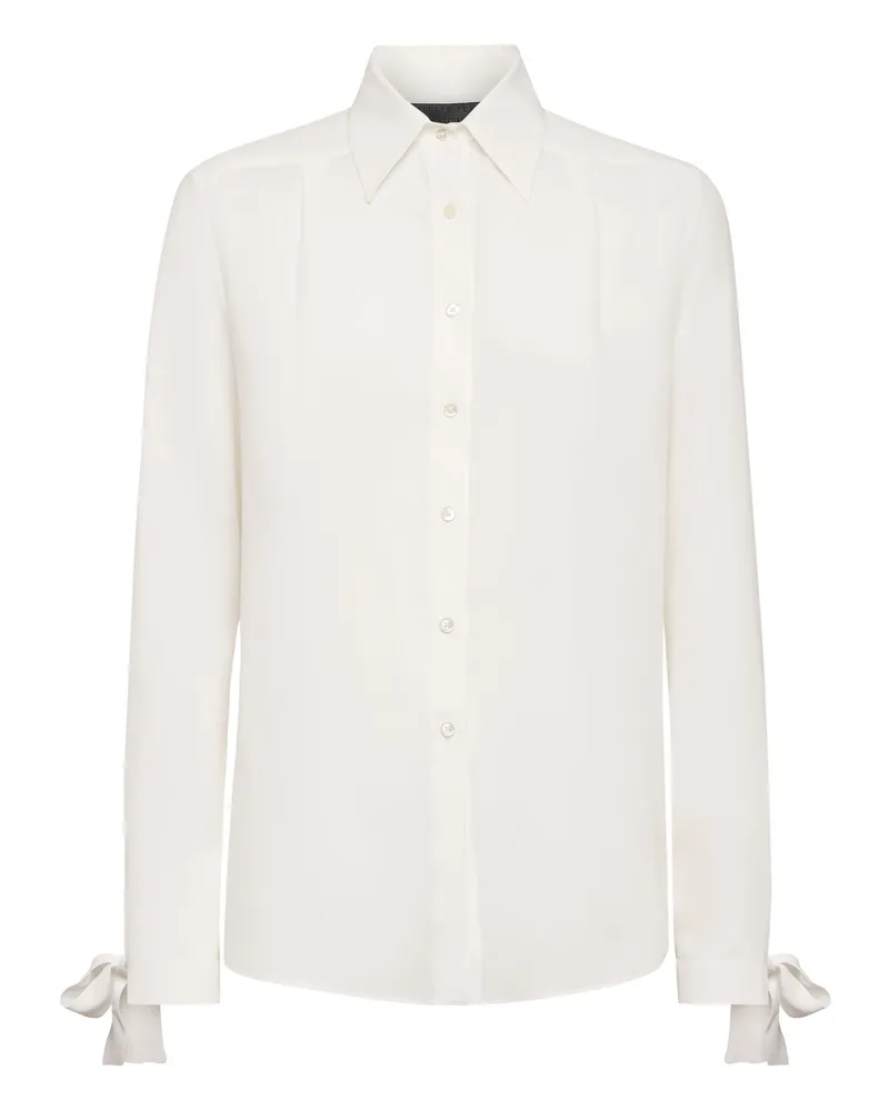 Philipp Plein Hemdbluse Creme
