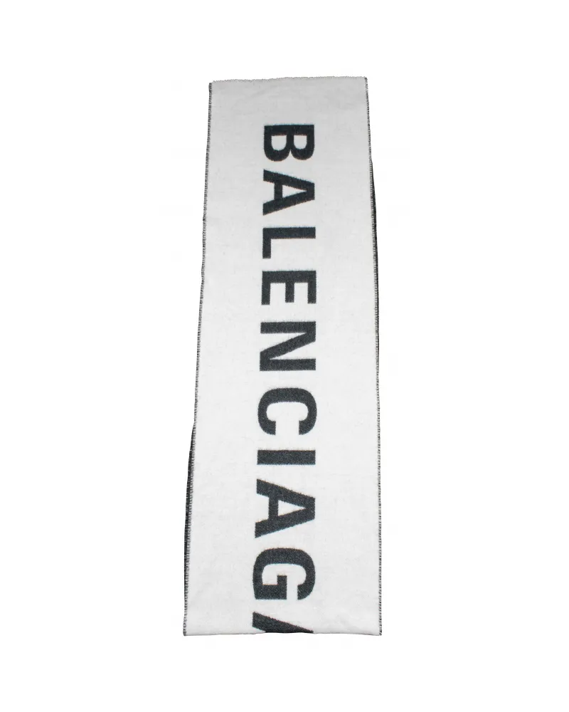 Balenciaga Schal Weiß Weiß